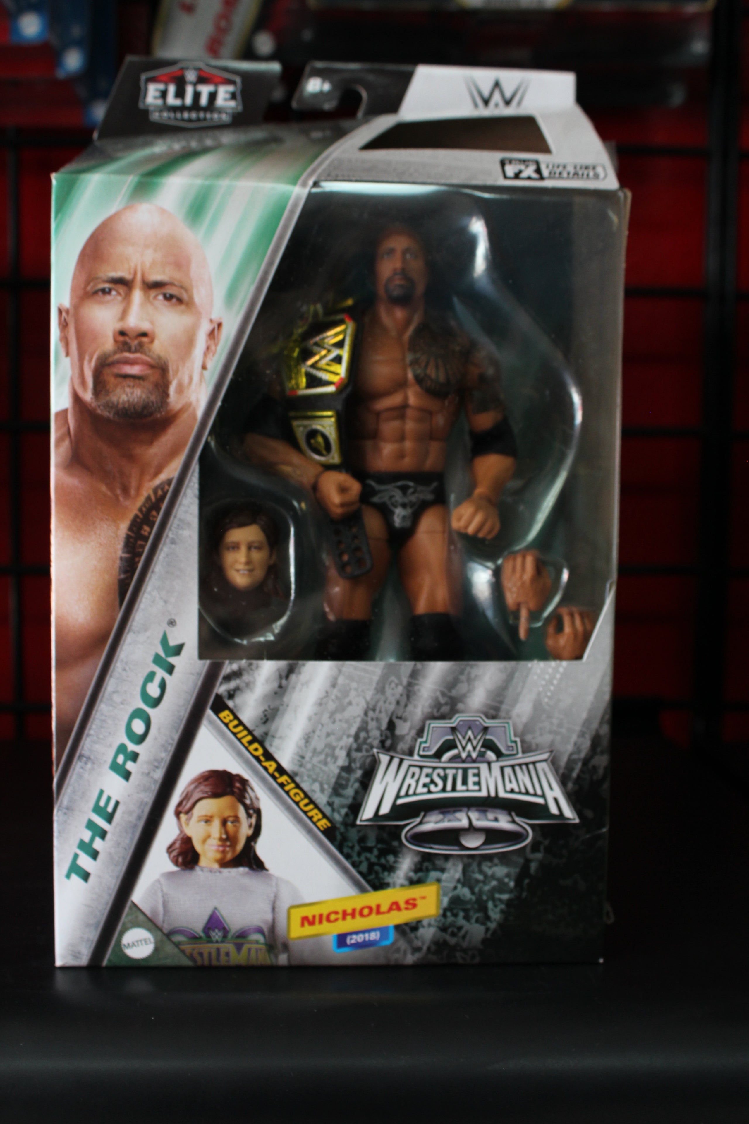 WWE WRESTLEMANIA 40 ELITE THE ROCK | The Wrestling Guy Store